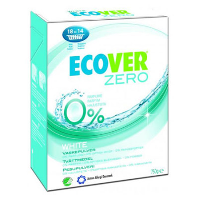 Ecover Vaskepulver Zero White (750 g)