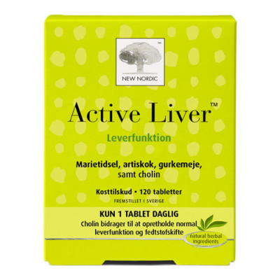 New Nordic Active Liver (120 tabletter)