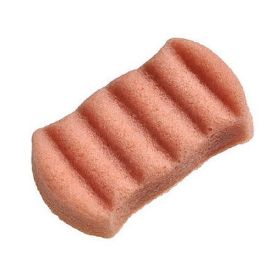 Konjac Sponge Svamp Krop Pink til Træt Hud (1 stk)